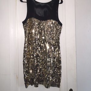 EXPRESS LARGE SEQUINS DRESS 🎄Great Holiday dress