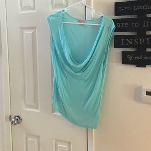 Mk teal shirt