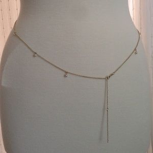 Sterling silver Belly Body chain.