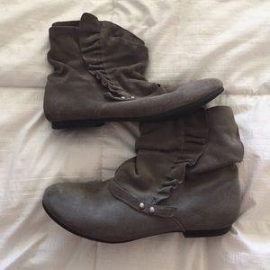 Grey Ankle Boots!