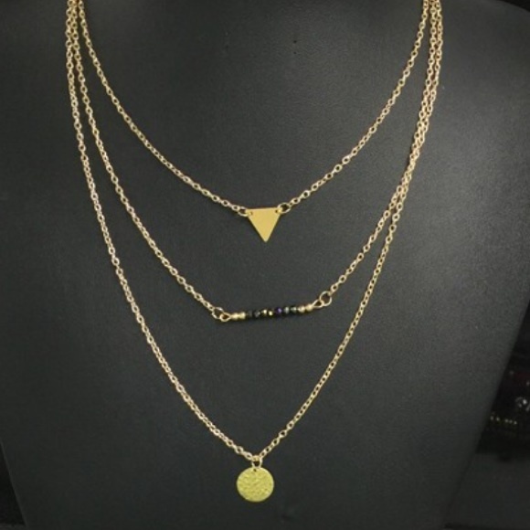 🚫sold in a bundle 🚫Brand new. Boho chic necklace - Picture 2 of 2