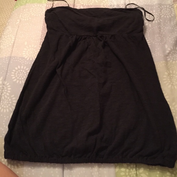 Strapless shirt