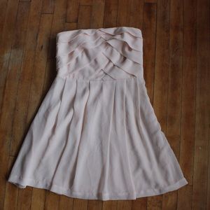 Express pink chiffon dress size 0