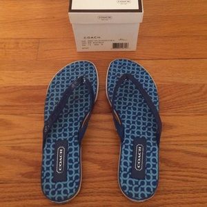 Authentic coach slippers