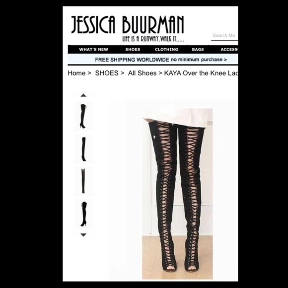 Thigh high boots