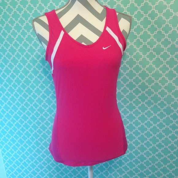 Nike Pink Workout Fit Dry Tank Top Medium Like New