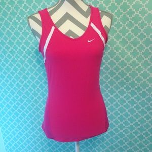Nike Pink Workout Fit Dry Tank Top Medium Like New