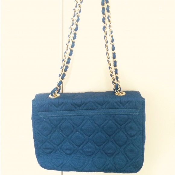 Royal blue shoulder bag, NWT - sold - Picture 2 of 4
