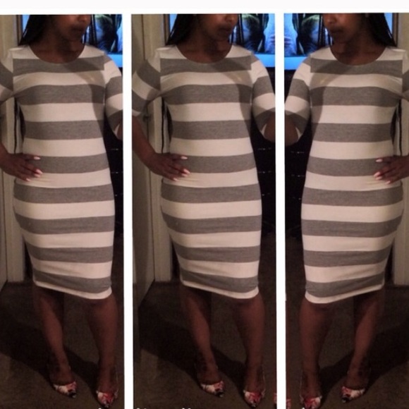 SOLD!!! Cute jersey cotton midi dress