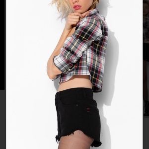 BDG high rise cheeky shorts.