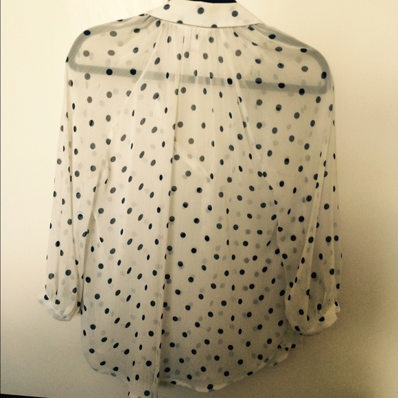 Black & white Sheer top - Picture 2 of 2