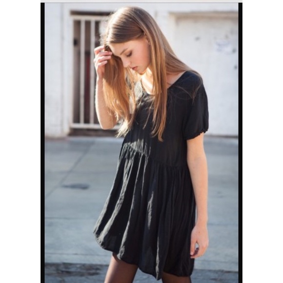 Brand new brandy Melville baby doll dress black