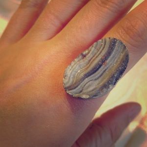 Druzy ring