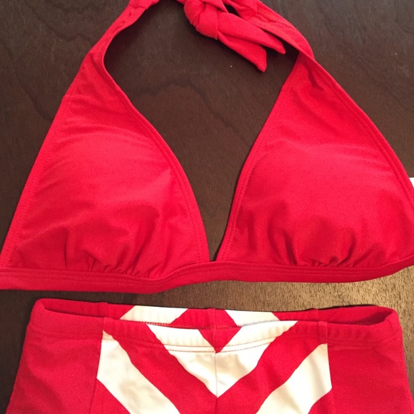 High waist chevron bikini - Picture 3 of 4