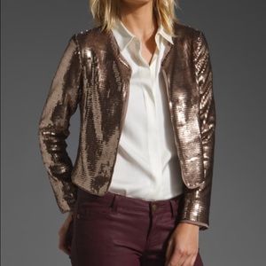 NWT BB Dakota Royale Sequin Jacket