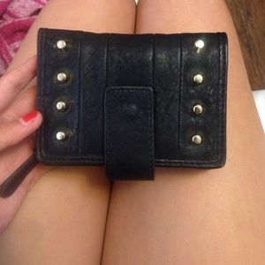 black stud wallet!