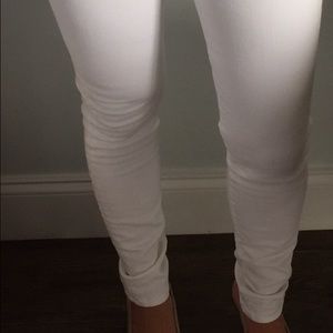JBrand (never worn) skinny stretch jeans white