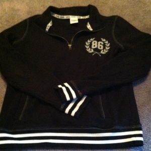 PINK Quarter-zip sweatshirt