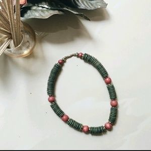 Boho chic tribal necklace