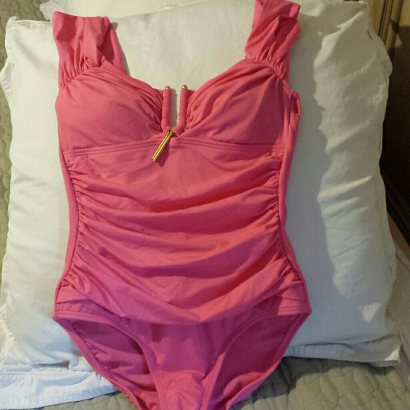 Make an offer!!! Hot pink one piece bathing suit