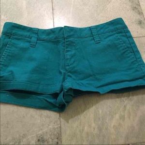 ⭐️SOLD⭐️Hurley Green/Teal Shorts - Size 5