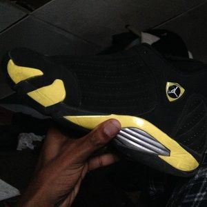 Air jordaan 14s "Thunder"