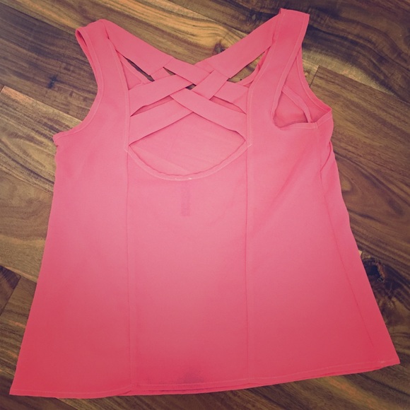 Hot pink blouse with cute details
