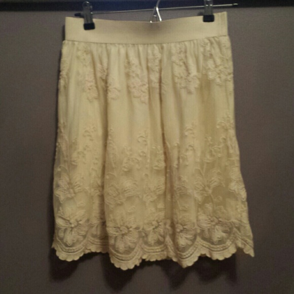 Crochet skirt F21