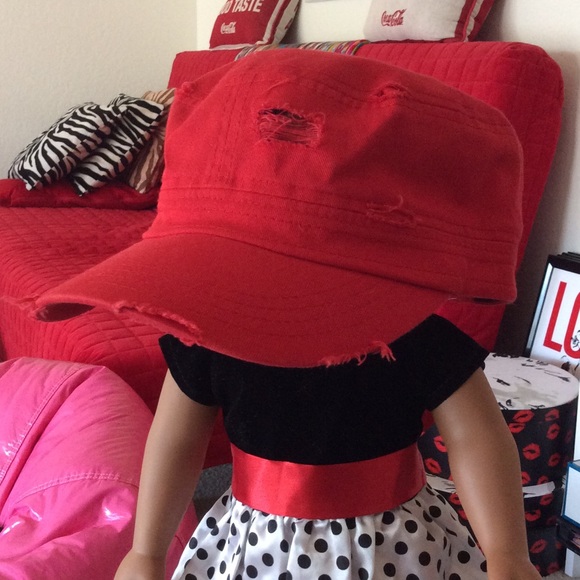 Distressed Red Hat