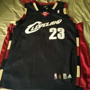 LBJ original cavs jersey