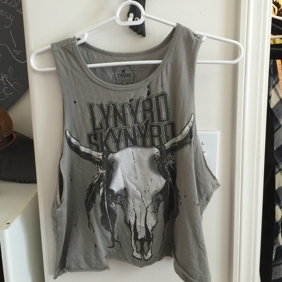 Lynyrd Skynyrd crop tank