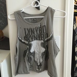 Lynyrd Skynyrd crop tank