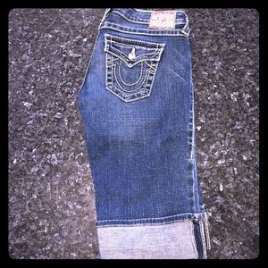 Bermuda style True Religion Jeans