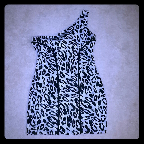 Grey leopard dress tunic