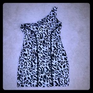 Grey leopard dress tunic