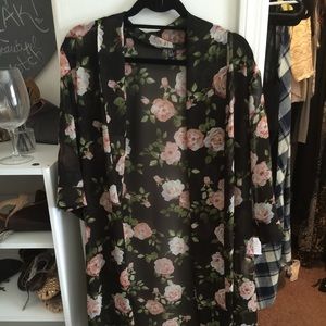 Floral kimono