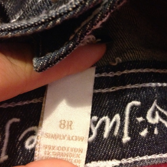 Justice sparkly jeans - Picture 4 of 4