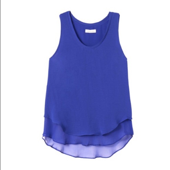 Rebecca Taylor Crepe Gauze Tank