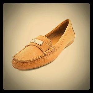 Size 7 leather loafers