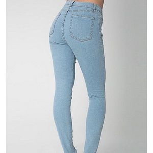 Medium Wash Pencil Pant