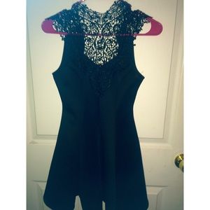Black Lace Top Dress (only worn once!)