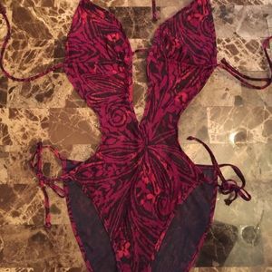 Victoria's Secret Tan-through Bathing Suit (S)