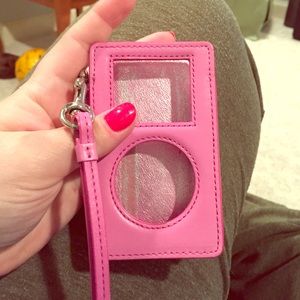 Coach wristlet style iPod or iPhone case