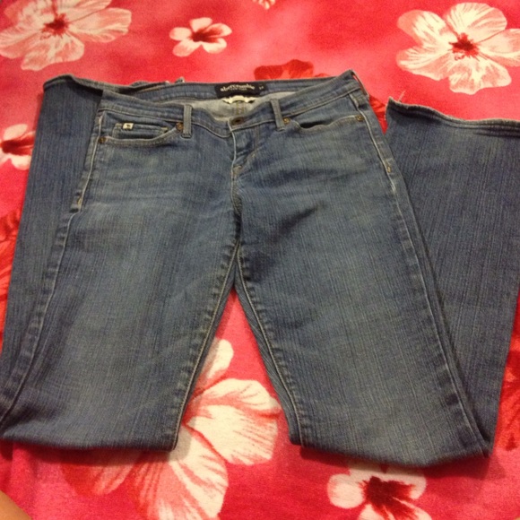Abercrombie light wash jeans strech