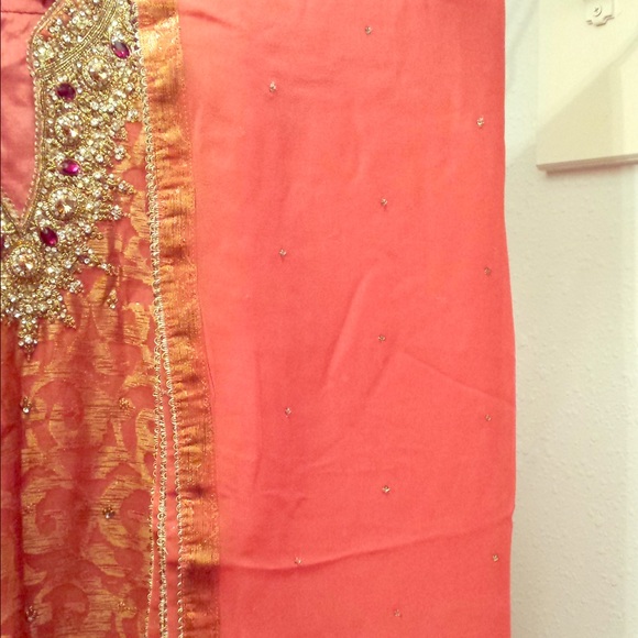 Orange Indian outfit- more pics