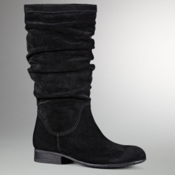Kenneth Cole Bi-king Black suede boots
