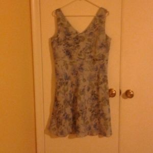 And Taylor blue floral dress