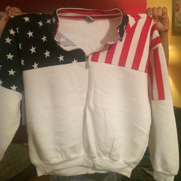 Fourth of July themed sweatshirt