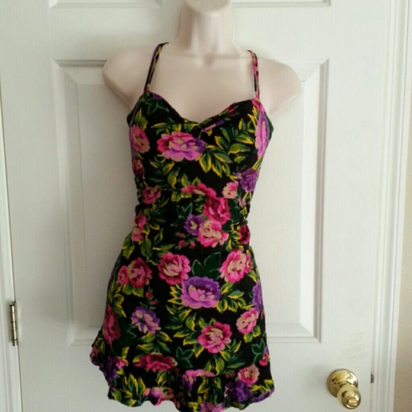 F21 floral dress