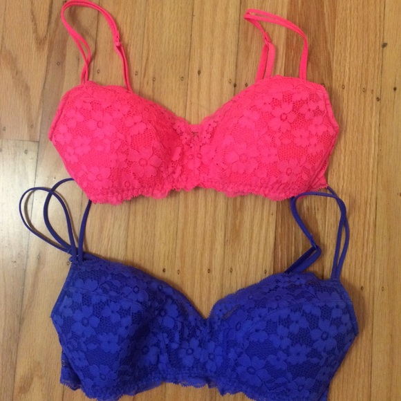 PINK Victoria's Secret bralettes